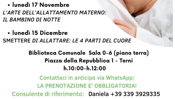 Allattamento: parliamone