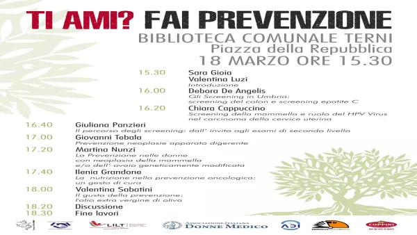 Ti ami ? Fai prevenzione !