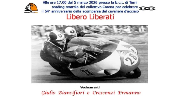 Reading dedicato a Libero Liberati 