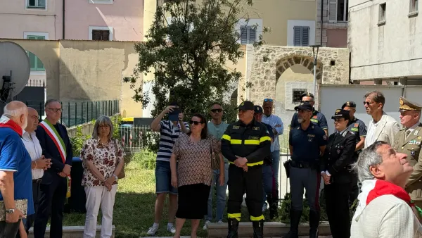 In via dell'Arringo i giardini delle vittime dei bombardamenti
