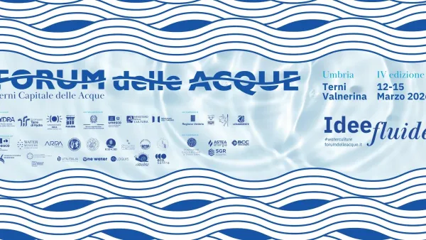 Forum delle Acque, Terni capitale delle risorse idriche