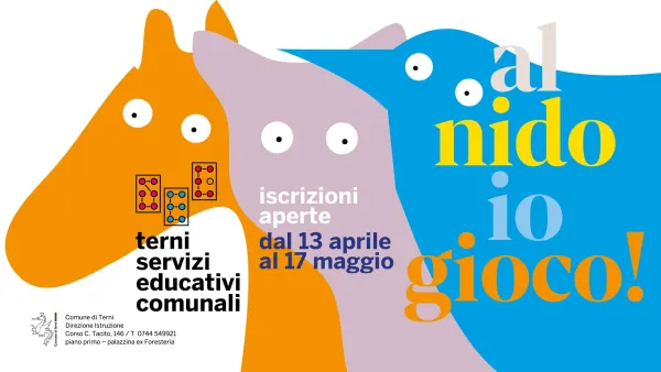 Aperte le iscrizioni per i nidi comunali e per la Casa di Alice
