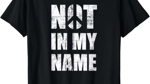"Non nel mio nome"