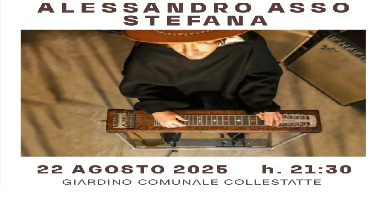 Alessandro Asso Stefana concerto locandina