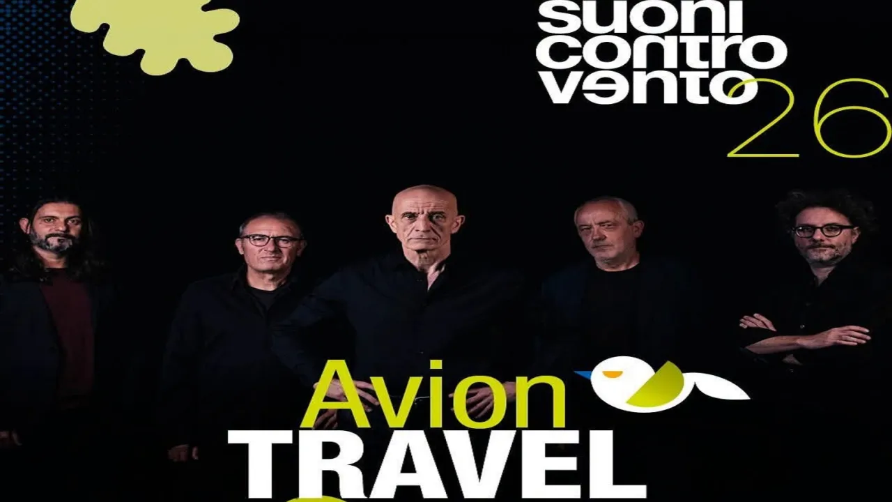 Avion Travel. Locandina. 