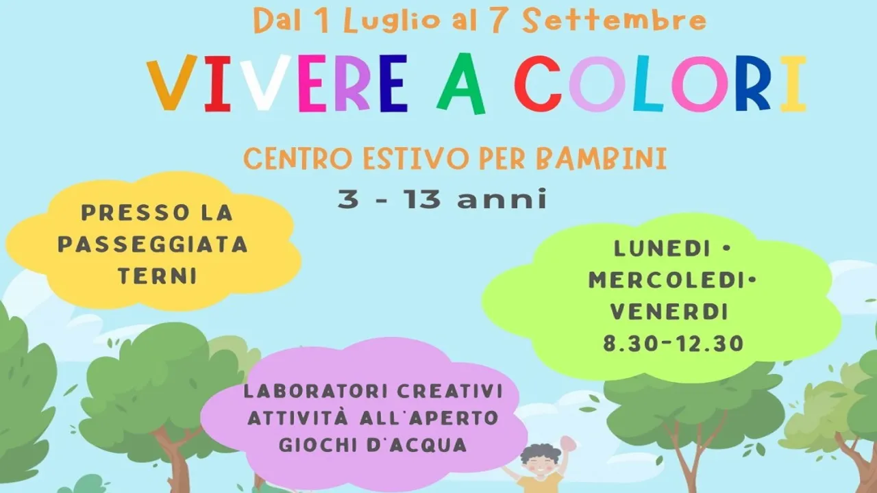 Vivere a colori - Locandina
