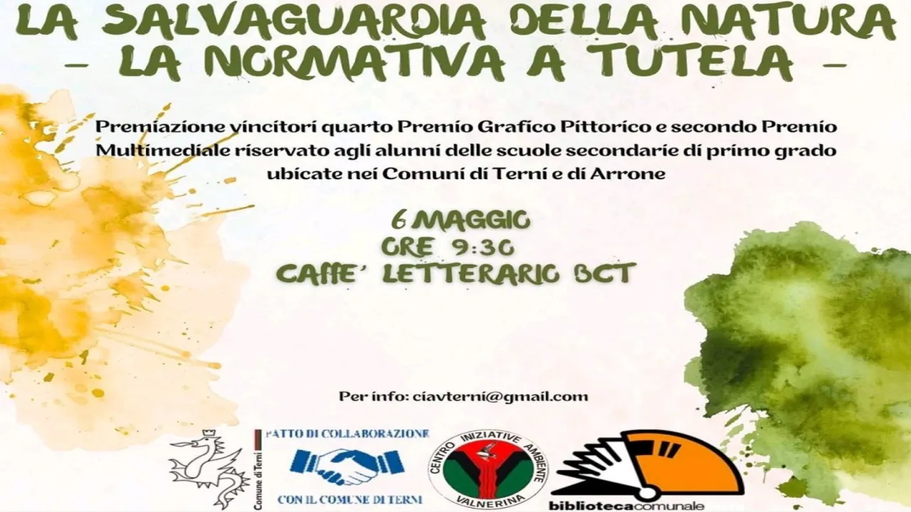 La salvaguardia della natura - locandina 