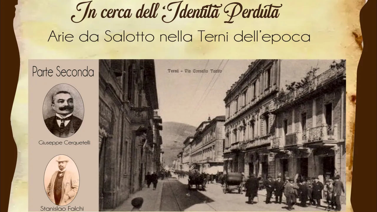In cerca dell'identità - Locandina concerto