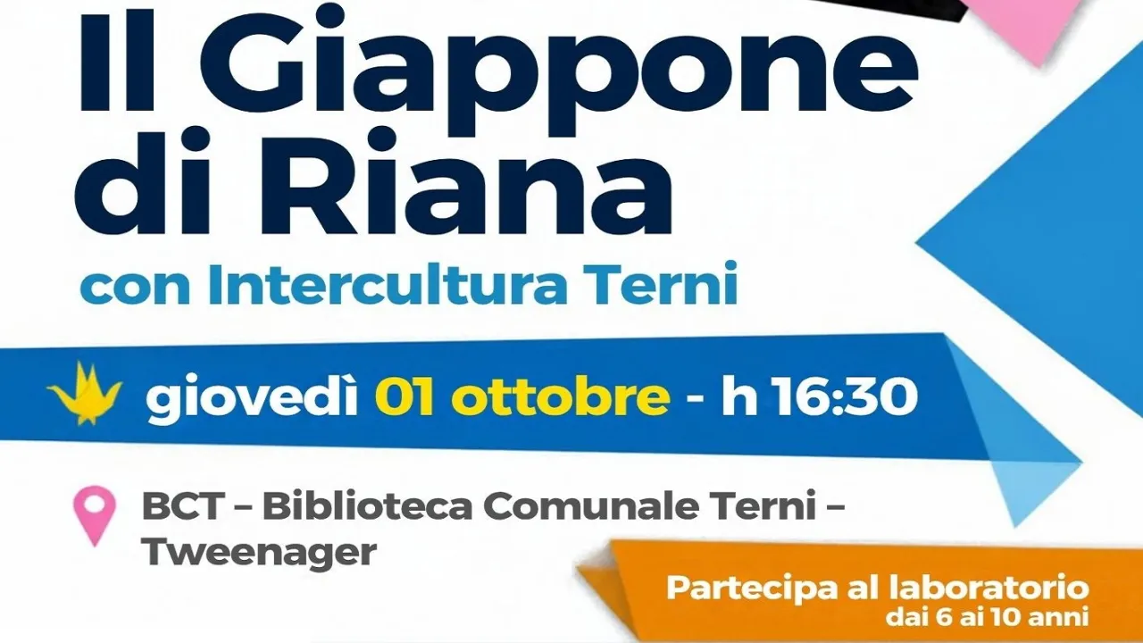 Il Giappone di Riana - Locandina laboratorio 