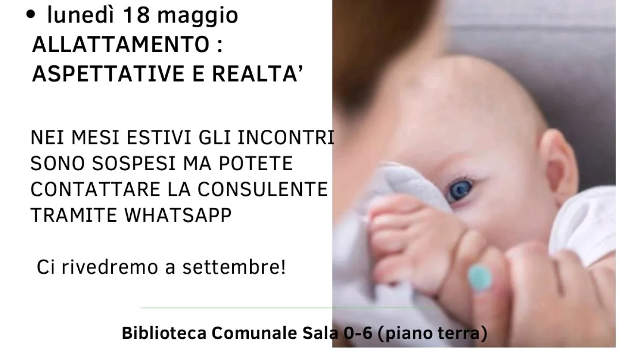 Allattamento parliamone - Ultimo appuntamento 