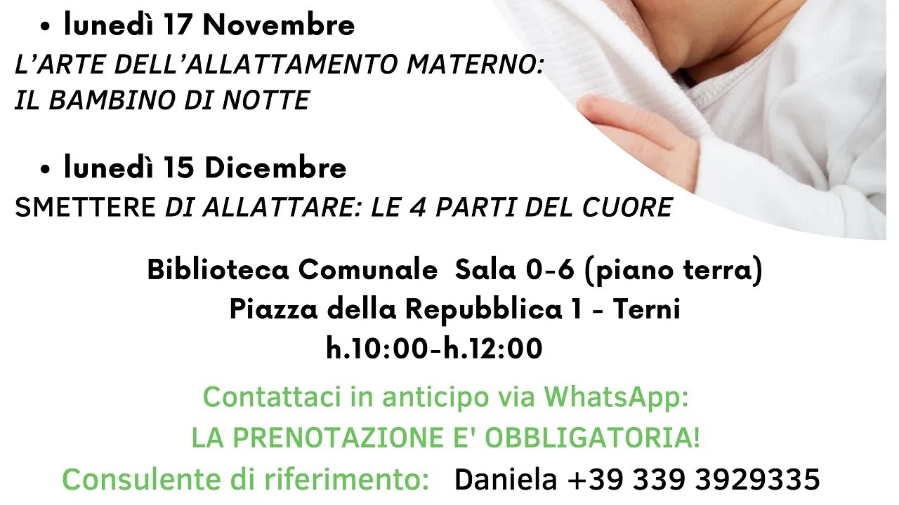 Allattamento parliamone - Locandina