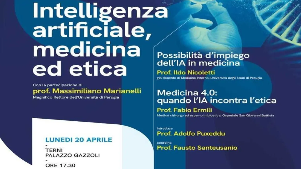 Terni Festival 2026 - IA medicina ed etica 