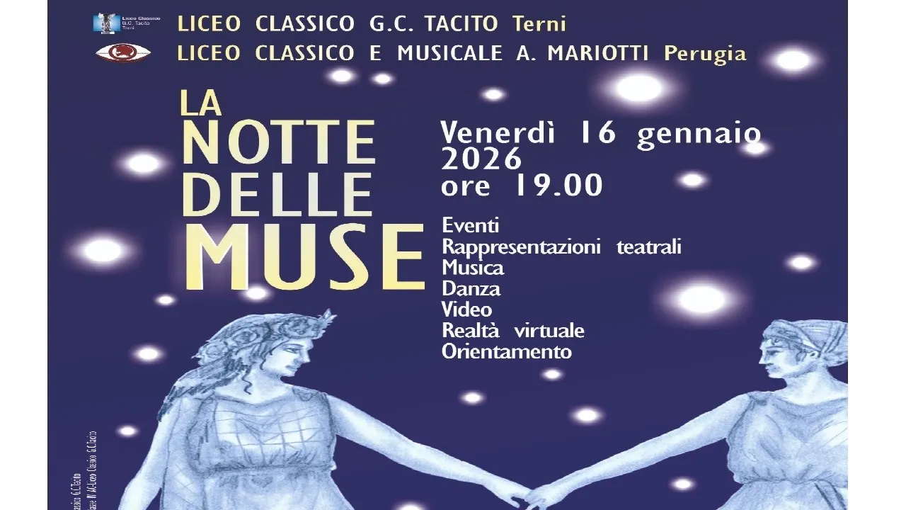 La notte delle Muse - locandina
