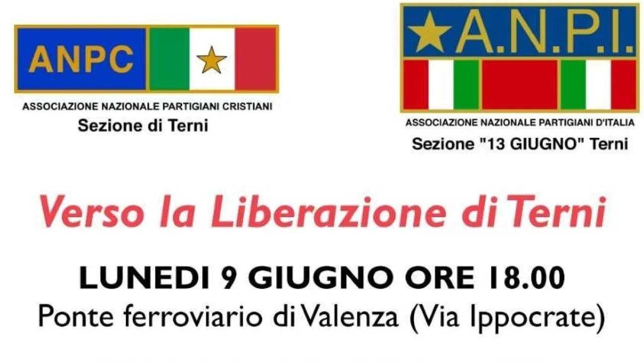 Commemorazione ponte di Valenza locandina