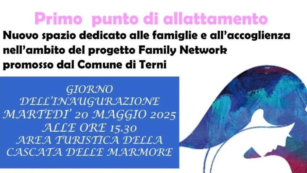 Punto di allattamento Cascata Marmore