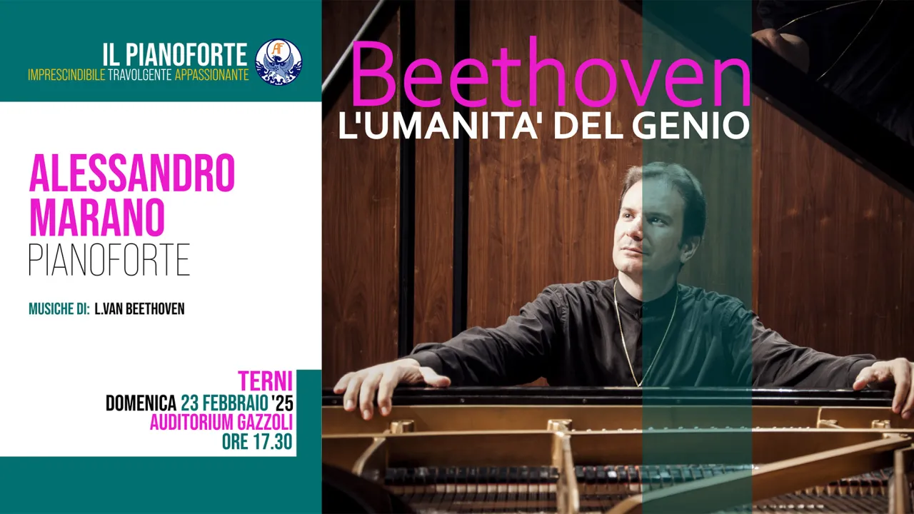 Alessandro Marano al pianoforte