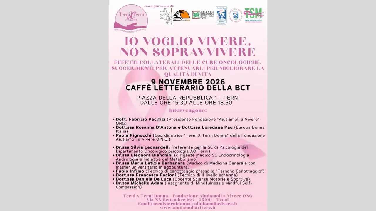 io voglio vivere 2026