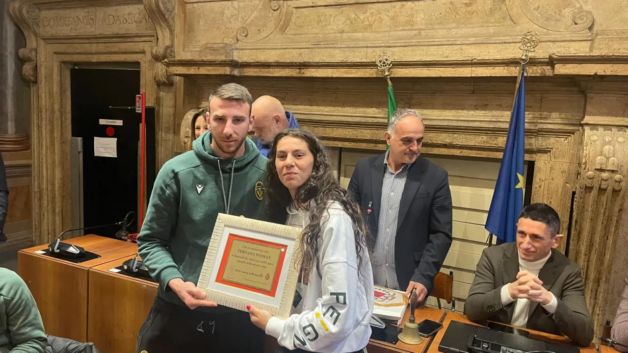 Premiazione Ternana Woman e Ternana Calcio 