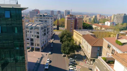 corso del popolo veduta aerea
