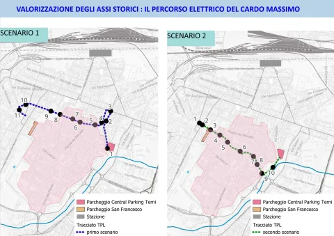 TRACCIATO TPL CARDO
