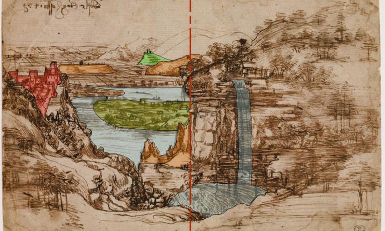 Leonardo, Papigno e la cascata delle Marmore