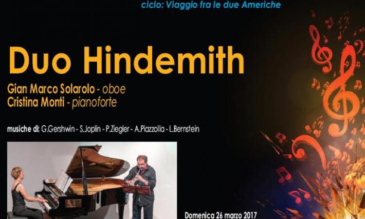 Stagione concertistica 2016/2017 Araba Fenice - Duo Hindemith - ciclo: Viaggio fra le due Americhe