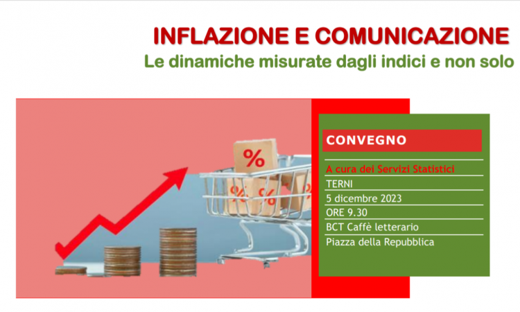 Inflazione e comunicazione: martedì un convegno a Terni