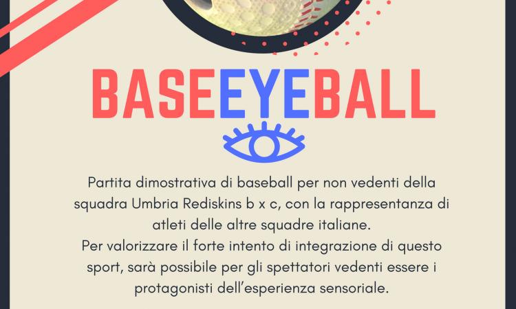 BaseEYEball: partita dimostrativa baseball per ciechi