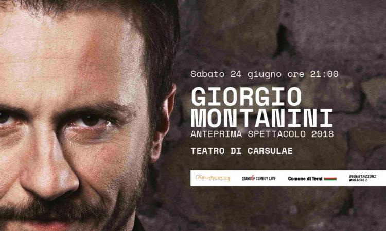 rinviato a data da destinarsi - Teatro di Carsulae: Giorgio Montanini - Anteprima Spettacolo 2018